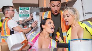 Girls from the "Working Girls" series continue their adventures with an orgy