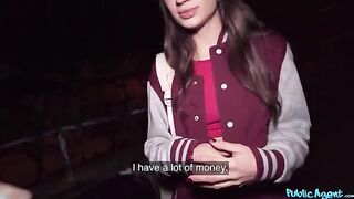 This French Girl is Totally Crazy - street fuck for money