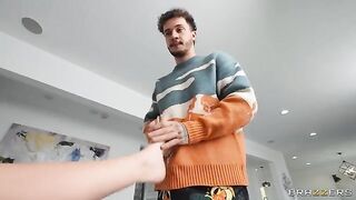 Diphallic Dude takes two sluts Avery and Leana for a roleplay fuck