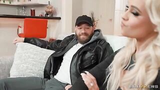 A sexy woman fucks for money with her husband