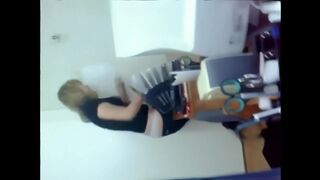 A hot Kazakh teacher is fucking with her colleague in real porn