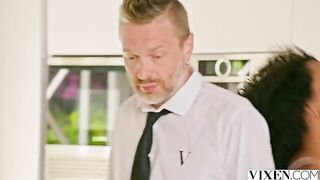 A guy has sex with a girl on the city streets in this hot video