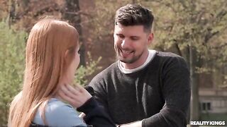 Redheads have sex between their boobs to keep them juicy