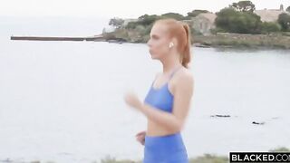 The guy won the girl and fucked her in the pool