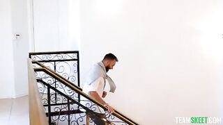 A woman brought her girlfriend to a man and left her there