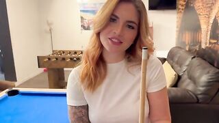 I played pool and got fucked by a cheating bitch