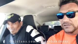 Briana Banderas satisfies her fan, giving him a blowjob and more