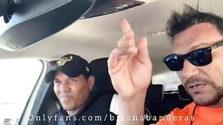 Briana Banderas satisfies her fan, giving him a blowjob and more