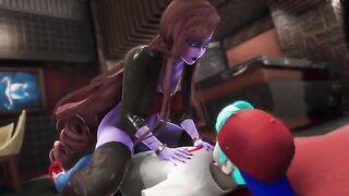 FNF mod with cheating boyfriend and girlfriend’s sex mom