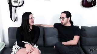 Kylei’s first porn video! Follow us @kyleiellish and @vegasofcrowley