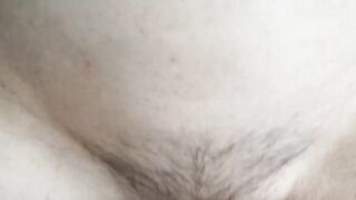 Skinny MILF with hairy pussy begs for cock, gets fucked hard in HD