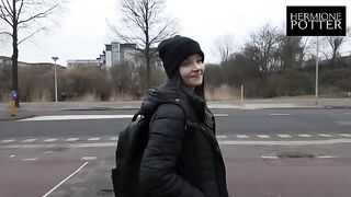 Picked up a cute chick on a walk today