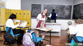 Student passed the exam in a very intimate way, just great