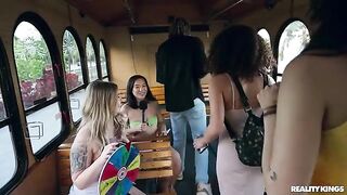 Girls do not wear panties to the party, it is completely normal