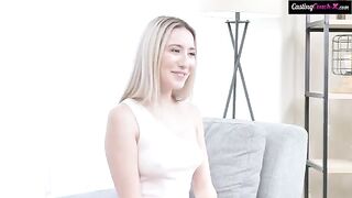 The girl was fucked roughly in her pussy, which was very sore