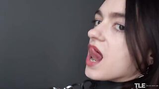 The secret of an innocent-looking young girl is revealed in this hot video