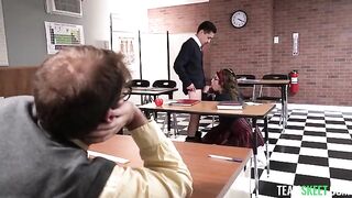 Student days can be unforgettable with classmates in steamy encounters