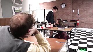 Student days can be unforgettable with classmates in steamy encounters