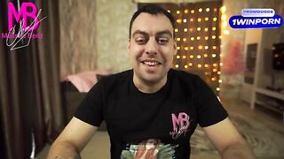 A pregnant stepmother was fucked in her big ass by a young man on stream