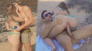 Fella picked up a girl on the beach and fucked her