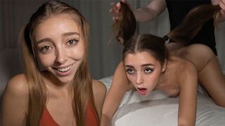 She was treated rudely by her roommate in a hardcore scene