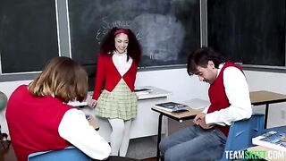 A college where only whores exist, a place of debauchery and sin