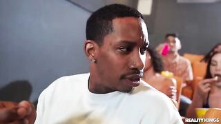 I fucked a girl in the ass in the toilet at a party, it was wild