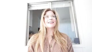 Jess Cromwell gets fucked under the table with cum on her face