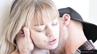 That's where the passion scale ended, and the girl got a cum close-up