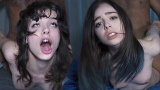 She didn´t expect such passion from her partner, especially in college