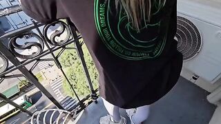 Her mouth is too small for his huge dick, he cum there!