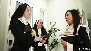 The nun is the object of all men's lust, not just nuns'