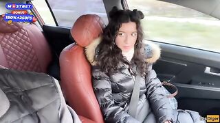 Challenge: Walking with cum on your face - Cumwalk