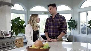 A cute girl liked to be treated with intensity during sex
