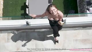 A woman gets a lot of pleasure from just having sex