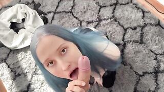 A girl would do anything for a powerful orgasm