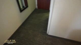 An adult man was fucked by a young girl with a honey tongue