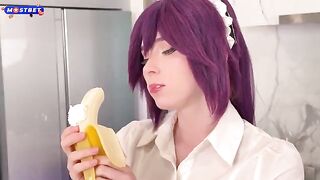 That's why she's an anime girl, so she can get fucked in every scenario