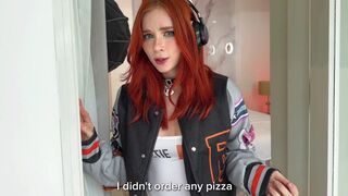 The girl knows what to do if she can’t pay for something - she offers her body