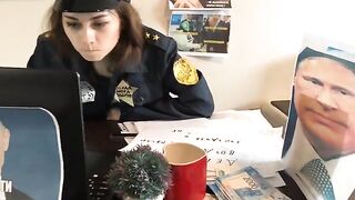 The couple prepared for taxes and had sex right on the table