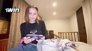The guy pleased his stepsister with a new format of intimacy