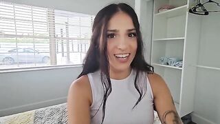A new game we haven’t tried before with my stepsister