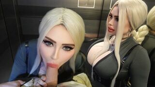 Elevators are made for quick sex breaks, not just viewing