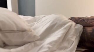 A gorgeous stepdaughter with tattoos gets fucked by her stepfather in HD