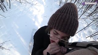 A walk with my stepsister in the park turned into a hard fuck session
