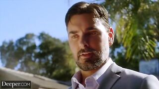 Husband of blonde Savannah asked her to fuck with Anton, and she agreed