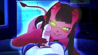 The young guy fucked a hot witch in a steamy animated scene