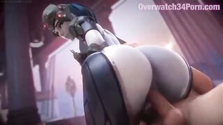 Hot Widowmaker Overwatch 3D porn video