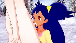 Iris, the Pokémon trainer, gets her pussy pounded by a horny Koikatsu stud