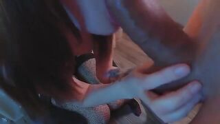 A beautiful and perfect girl with an amazing ass gets fucked hard